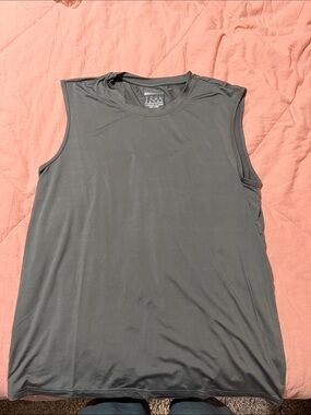 Source Unknown Men's Sleeveless Athletic Tank - Gray